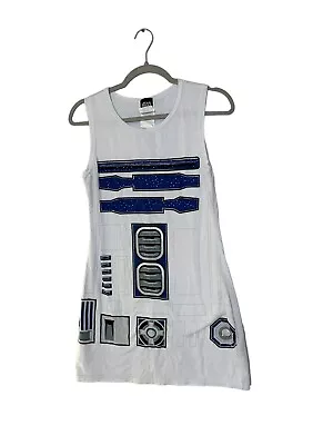 Rubies Starwars R2D2 Rhinestone Tank Dress Halloween Costume Women's Sz M (G687) • $21.99