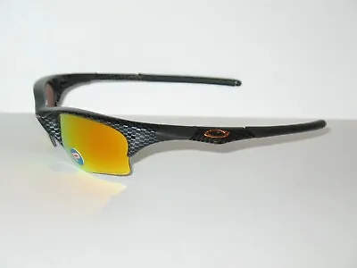 Oakley Half Jacket 1.0 Carbon Print Frame / Fire Iridium Polarized Lenses (XLJ) • $325