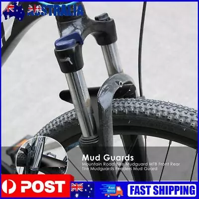 Mountain Road Bike Mudguard MTB Front Rear Tire Mudguards Fenders Mud Guard • $7.90
