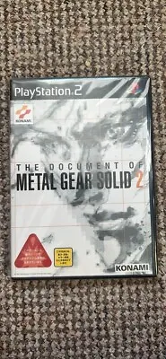 The Document Of Metal Gear Solid 2 (Unopened) • £35