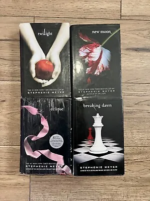 Twilight Saga Series Books Set By Stephanie Meyer -1st Ed Hardcover Mini Poster • $25