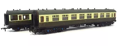 2x Bachmann Replica GWR 60' Colletts In GWR Chocolate & Cream Livery • £30
