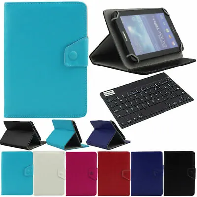 For Lenovo Tab 10 M10 E7 E8 E10 P10 10.1 Inch Tablet Keyboard Leather Case Cover • $8.99