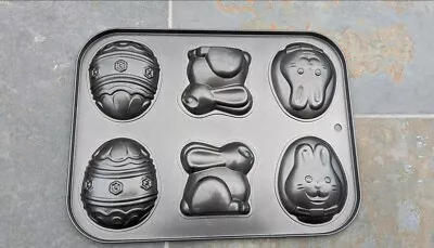 Easter - Rabbits And Egg - Cake Chocolate And Jelly Mold Tin Mold • £0.99