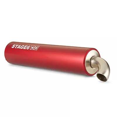 MF3751 Silencer Red For Silencer Stage6 Pro Replica Mk2 Minarelli/Piaggio • $167.26