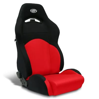 SAAS Universal GT Seat (1) Dual Recline Black/Red ADR Compliant • $360