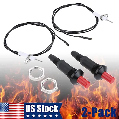 2-pack Universal Piezo Spark Igniter Push Button Gas Fireplace Grill BBQ Stove • $9.99