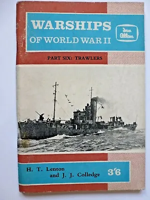 Ian Allan Abc Warships Of World War 2 - Part 6 Trawlers - 1963 • £7.50