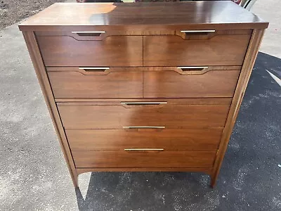 Mid Century Modern Kent Coffey Impact Tallboy Dresser • $1200