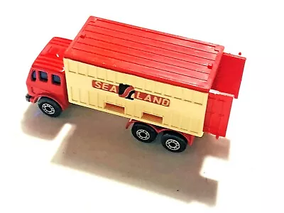 1976 Matchbox Mercedes Sealand Container Truck #42 MINT Diecast • £11.95