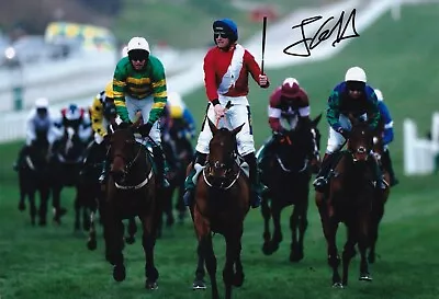 Horse Racing - Jamie Codd - Hand Signed A4 Photograph - COA • £15