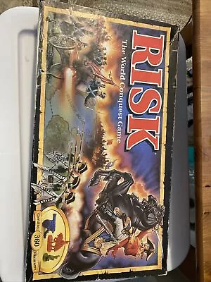 Vintage 1993 RISK Board Game The World Conquest Game Parker Brothers • $5