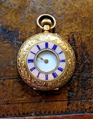Antique Thomas Russell & Son 18ct Gold Pocket Watch • £1150