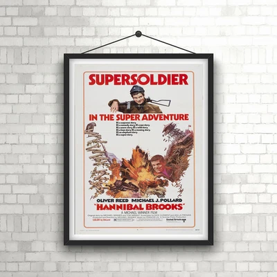 $14.98 • Buy Hannibal Brooks 1969 Vintage Classic Movie Poster