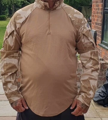 Army/Military Surplus Under Body Armour Combat Desert (UBAC) Shirt • £12