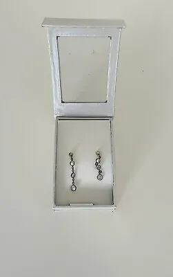 £3.99 • Buy Adrian Buckley Sterling Silver Earrings ( Boxed ).