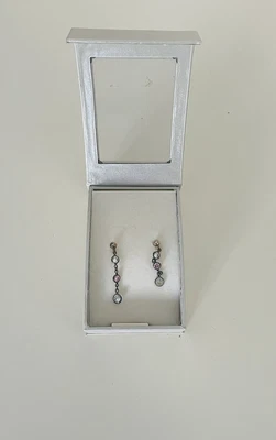 £3.99 • Buy Adrian Buckley Sterling Silver Earrings ( Boxed ).