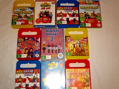 10  Ten Assorted Wiggles DVDs Bulk Bundle Lot VGC  Free Postage • $49.99