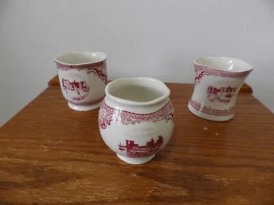 Old Britain Castles Pink JOHNSONBROs Cups (3) England 3  X 3  1 LBS • £21.41