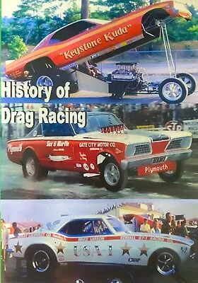 Vintage Drag Racing DVD Transfer Video Movie History Detroit Dragway Funny Car • $9.99