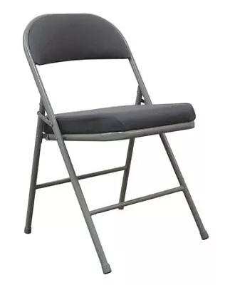 Zoro Select 13V428 Padded Folding ChairGray300 Lb. • $35.65