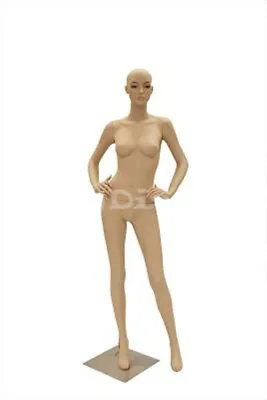 Female Fiberglass Mannequin Pretty Face Elegant Looking Dress Form #MD-A4F1 • $179