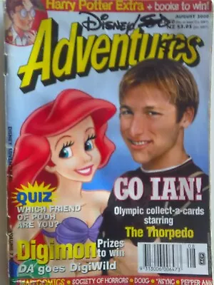 $0.99 • Buy Disney Adventures Magazine Volume 7 Number 13 August 2000
