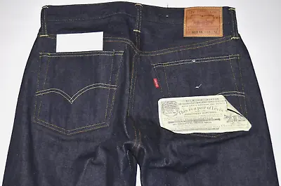 NEW Mens LEVIS 501 Z XX LVC SELVEDGE JEANS Vintage 1954 Size W34 L32 Big E RIGID • £186