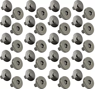 20 Set Magnetic Button Clasp Snaps 3/4 Purse Magnetic Bag Fastener Clasp NEW • $11.32