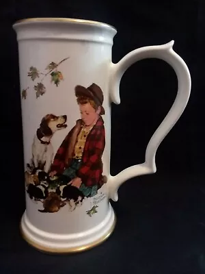 Norman Rockwell Gorham Limited Edition - 9800  The Pride Of Parenthood  Stein.  • $7.50