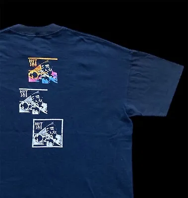 Vintage 80s/90s Hot Jazz Tee Band Music Single Stitch Coltrane Miles Davis VTG • $89.99