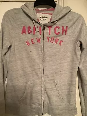 Ladies Abercrombie And Fitch Zip Up Hoodie Size Medium  • £4