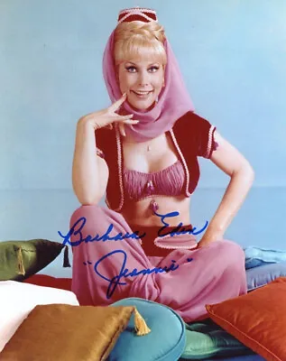 BARBARA EDEN SIGNED AUTOGRAPHED 8x10 PHOTO I DREAM OF JEANNIE ICON BECKETT BAS • $115
