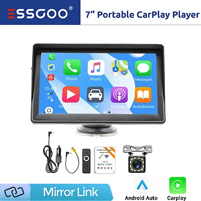 7'' Car Truck GPS Navigation Portable CarPlay Android Auto Bluetooth FM+Camera • $51.17