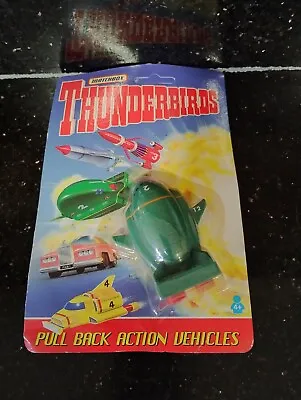 Vintage 1992 Matchbox Thunderbirds Plastic Pull Back Action Thunderbird 2 New. • £4