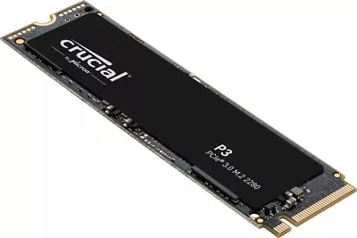 £44.49 • Buy Crucial P3 1TB PCIe NVMe M.2 2280 Internal SSD