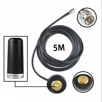 800-900MHz Antenna And Magnetic Mount For  XTL1500 XTL2500 Mobile Radio • $23.99