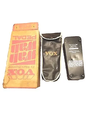 Vintage VOX V846 Wah Guitar Effect Pedal With Original Box • $677.77