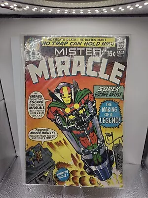 Mister Miracle #1 1971 First Appearance Mister Miracle Jack Kirby • $100