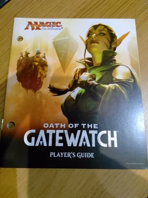 £4.99 • Buy MTG Fat Pack Card Player’s Guide Booklet Oath Of The Gatewatch Magic The Gatheri