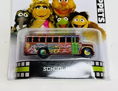 Hot Wheels Retro Entertainment The Muppets School Bus Real Riders New • $25.99