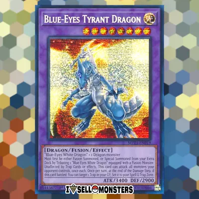 Yu-gi-oh! TCG 1x Blue-Eyes Tyrant Dragon MP23-EN019 Prismatic X1 YUGIOH! NM • $2.95