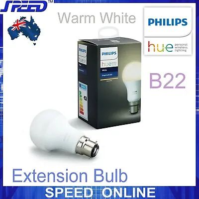 $34.95 • Buy Philips Hue White Single Bulb A 60 - B22