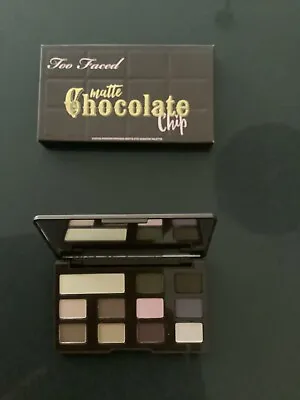 Too Faced Eyeshadow Palette / Matte Chocolate Bar Chip Mini Makeup New Authentic • $26