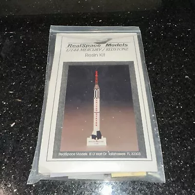 1/144 RealSpace Models Mercury Redstone Unassembled Resin Model Kit • $34.95