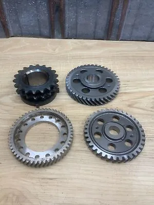 Lot Of 4 Industrial Machine Steampunk Pulley Gear Cog Robot￼ Salvage H3 • $23.99