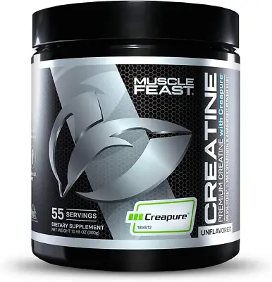 Muscle Feast Creapure Creatine Monohydrate Powder Vegan Keto Gluten-Free Unfla • $46.99