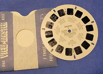 Scarce Sawyer's Vintage View-master Reel 4551 B Singapore II Malaya Peninsula • $54