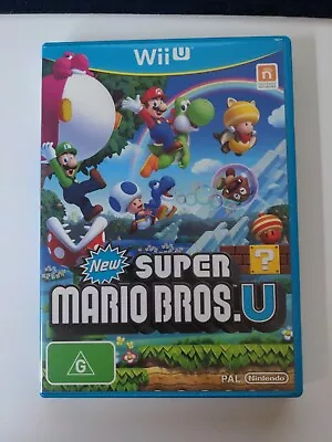 New Super Mario Bros. U - Nintendo Wii U - PAL  • $20