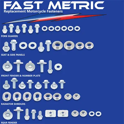 2003-2005 YZ 250F Plastics & Body Bolt Kits - EVERY Fastener You Need-GUARANTEED • $22.99